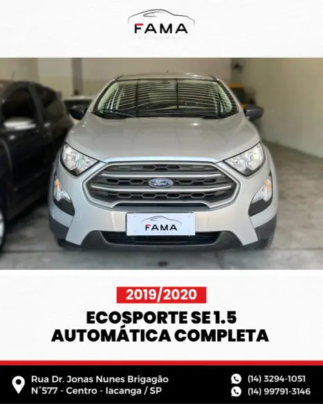FORD Ecosport 1.5 12V 4P TI-VCT SE FLEX AUTOMTICO, Foto 3