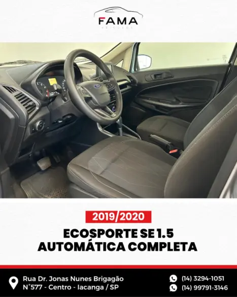 FORD Ecosport 1.5 12V 4P TI-VCT SE FLEX AUTOMTICO, Foto 6