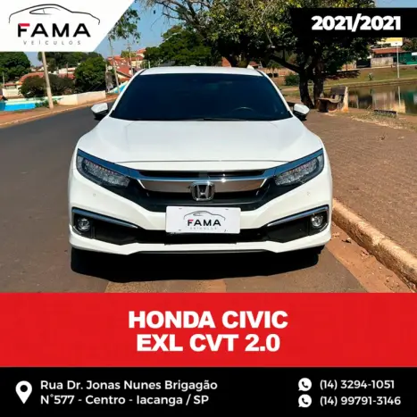 HONDA Civic 2.0 16V 4P EXL FLEX  AUTOMTICO CVT, Foto 2