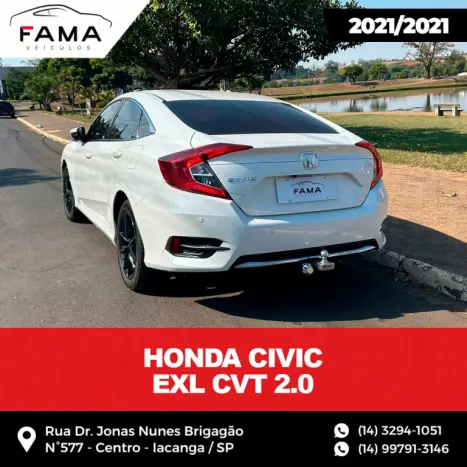HONDA Civic 2.0 16V 4P EXL FLEX  AUTOMTICO CVT, Foto 5