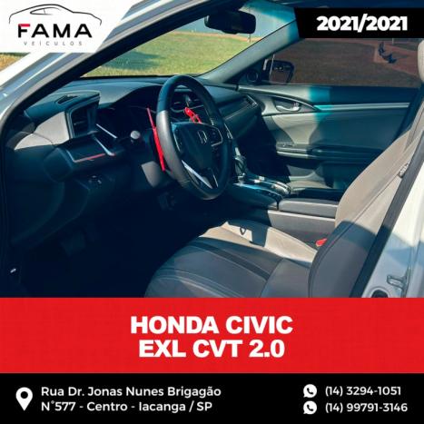 HONDA Civic 2.0 16V 4P EXL FLEX  AUTOMTICO CVT, Foto 6