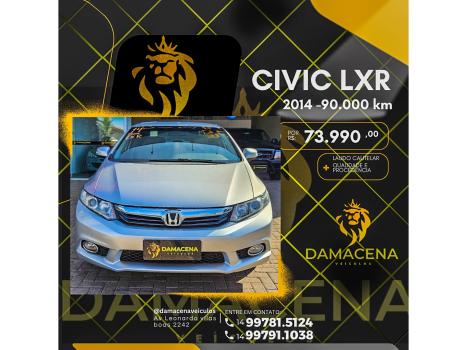 HONDA Civic 2.0 16V 4P FLEX LXR AUTOMTICO, Foto 2