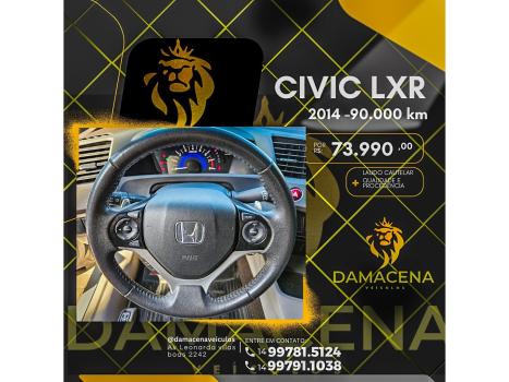 HONDA Civic 2.0 16V 4P FLEX LXR AUTOMTICO, Foto 6