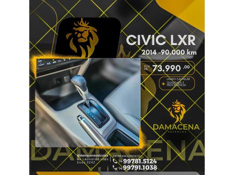 HONDA Civic 2.0 16V 4P FLEX LXR AUTOMTICO, Foto 7