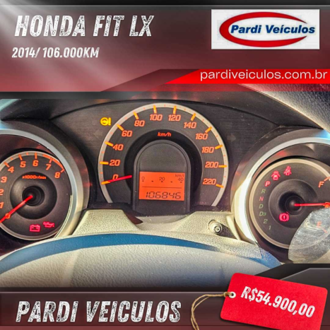 HONDA Fit 1.4 16V 4P LX FLEX AUTOMTICO, Foto 5