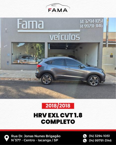 HONDA HR-V 1.8 16V 4P EXL FLEX AUTOMTICO CVT, Foto 1