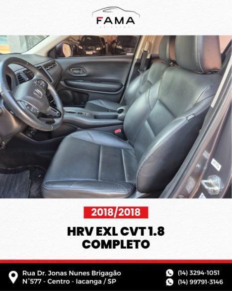 HONDA HR-V 1.8 16V 4P EXL FLEX AUTOMTICO CVT, Foto 5