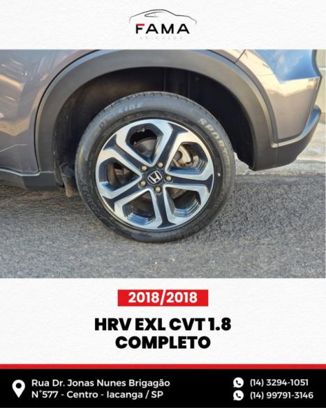 HONDA HR-V 1.8 16V 4P EXL FLEX AUTOMTICO CVT, Foto 10