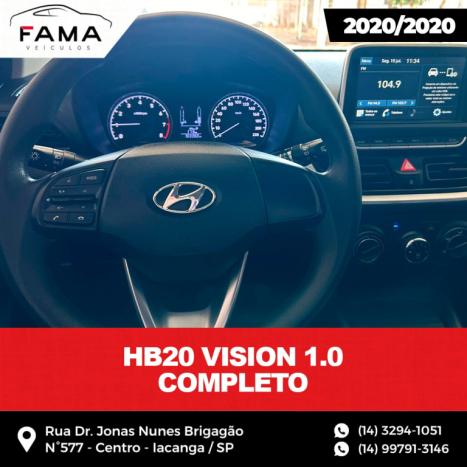 HYUNDAI HB 20 Hatch 1.0 12V 4P FLEX VISION, Foto 6