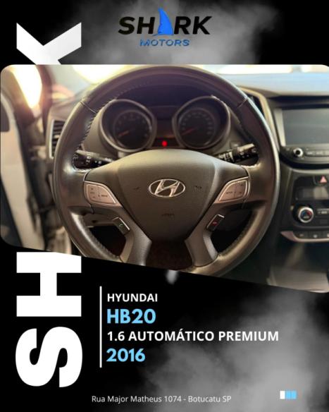 HYUNDAI HB 20 Hatch 1.6 16V 4P PREMIUM FLEX AUTOMTICO, Foto 6