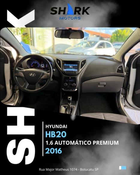 HYUNDAI HB 20 Hatch 1.6 16V 4P PREMIUM FLEX AUTOMTICO, Foto 10