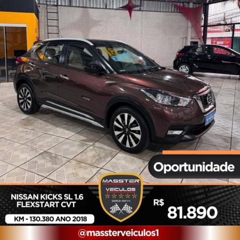 NISSAN Kicks 1.6 16V 4P FLEXSTART SL X-TRONIC AUTOMTICO CVT, Foto 1