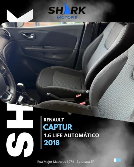 RENAULT Captur 1.6 16V 4P FLEX SCE LIFE X-TRONIC CVT, Foto 5