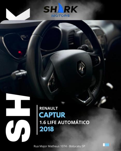 RENAULT Captur 1.6 16V 4P FLEX SCE LIFE X-TRONIC CVT, Foto 6