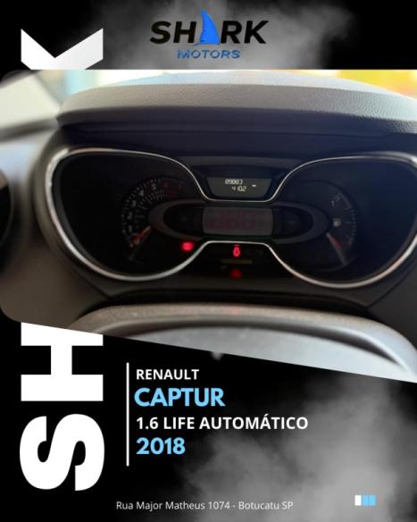 RENAULT Captur 1.6 16V 4P FLEX SCE LIFE X-TRONIC CVT, Foto 7