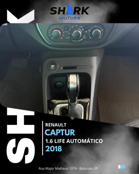 RENAULT Captur 1.6 16V 4P FLEX SCE LIFE X-TRONIC CVT, Foto 8