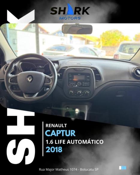 RENAULT Captur 1.6 16V 4P FLEX SCE LIFE X-TRONIC CVT, Foto 10