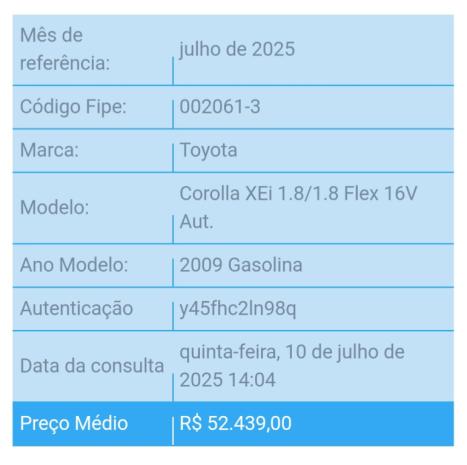 TOYOTA Corolla 1.8 16V 4P XEI FLEX AUTOMTICO, Foto 1