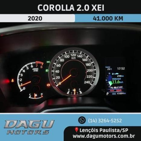 TOYOTA Corolla 2.0 16V 4P FLEX XEI DIRECT SHIFT AUTOMTICO CVT, Foto 12