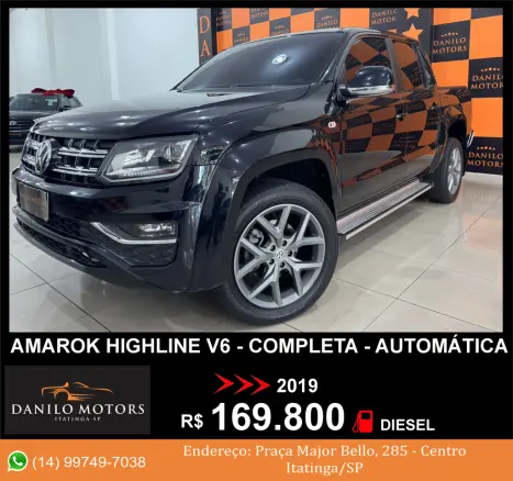 VOLKSWAGEN Amarok 3.0 V6 CABINE DUPLA HIGHLINE 4X4 TURBO INTERCOOLER AUTOMTICO, Foto 1