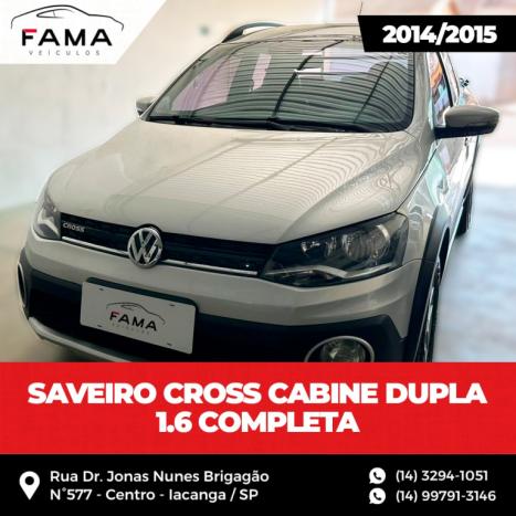 VOLKSWAGEN Saveiro 1.6 16V G6 CROSS CABINE DUPLA FLEX, Foto 4