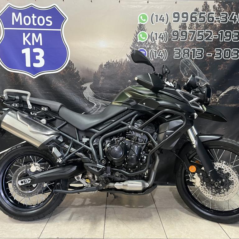 Comprar Triumph Tiger 800 XC Verde 2014 em Botucatu-SP