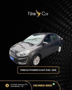 FORD Ka + Sedan 1.5 12V 4P FLEX TI-VCT TITANIUM AUTOMTICO