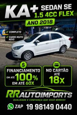 FORD Ka + Sedan 1.5 16V 4P FLEX SE PLUS