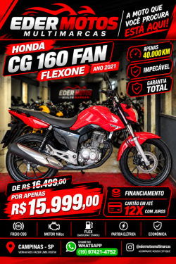 HONDA CG 160 FAN FLEX ONE