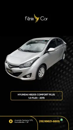 HYUNDAI HB 20 Sedan 1.0 12V 4P FLEX COMFORT PLUS