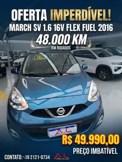 NISSAN March 1.6 16V 4P SV FLEX