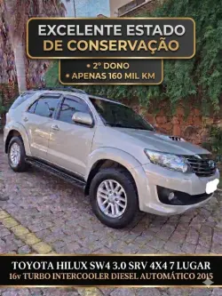 TOYOTA Hilux SW4 3.0 16V 4P SRV 4X4 7 LUGARES TURBO DIESEL AUTOM�TICO