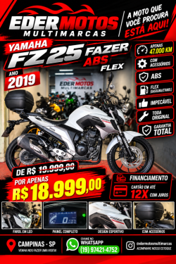 YAMAHA FZ 25 250 Fazer Flex 