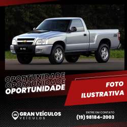 CHEVROLET S10 2.4 FLEX ADVANTAGE CABINE SIMPLES