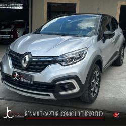 RENAULT Captur 1.3 16V 4P FLEX TCE ICONIC TURBO X-TRONIC AUTOMTICO CVT