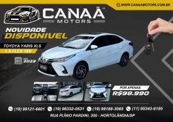 TOYOTA Yaris Sedan 1.5 16V 4P FLEX XLS CONNECT MULTIDRIVE AUTOMTICO CVT