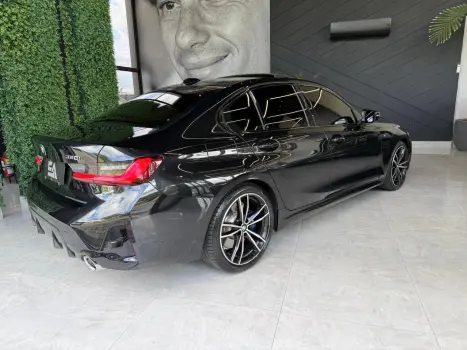 BMW 320I 2.0 16V 4P M SPORT GP TURBO ACTIVE FLEX AUTOM�TICO, Foto 9