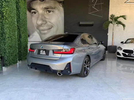 BMW 320I 2.0 16V 4P M SPORT GP TURBO ACTIVE FLEX AUTOM�TICO, Foto 9