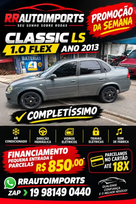 CHEVROLET Classic Sedan 1.0 4P FLEX SPIRIT, Foto 1