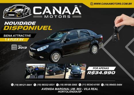 FIAT Grand Siena 1.4 4P EVO ATTRACTIVE FLEX, Foto 1 FIAT Grand Siena 1.4 4P EVO ATTRACTIVE FLEX, Foto 1