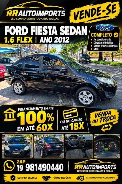 FORD Fiesta Sedan 1.6 4P CLASS FLEX, Foto 1
