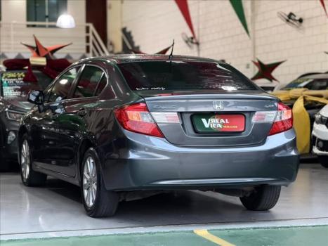 HONDA Civic 1.8 16V 4P FLEX LXS AUTOM�TICO, Foto 9