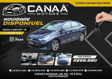 HYUNDAI HB 20 Sedan 1.0 12V 4P FLEX TGDI TURBO COMFORT AUTOMTICO, Foto 1