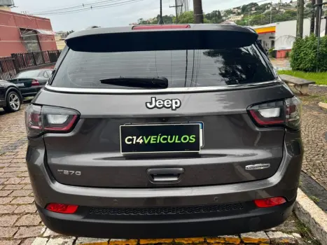 JEEP Compass 1.3 16V 4P FLEX LONGITUDE T270 TURBO AUTOM�TICO, Foto 8