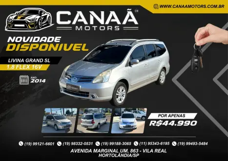 NISSAN Grand Livina 1.8 16V 4P SL FLEX AUTOM�TICO, Foto 1