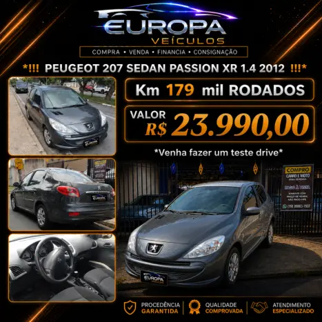 PEUGEOT 207 Sedan 1.4 4P PASSION XR FLEX, Foto 1