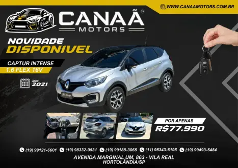 RENAULT Captur 1.6 16V 4P FLEX SCE INTENSE X-TRONIC CVT, Foto 1