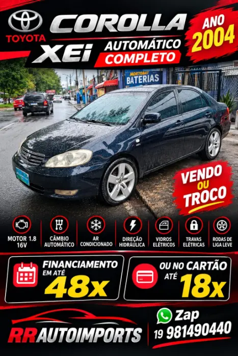 TOYOTA Corolla 1.8 16V 4P XEI AUTOMÁTICO, Foto 1
