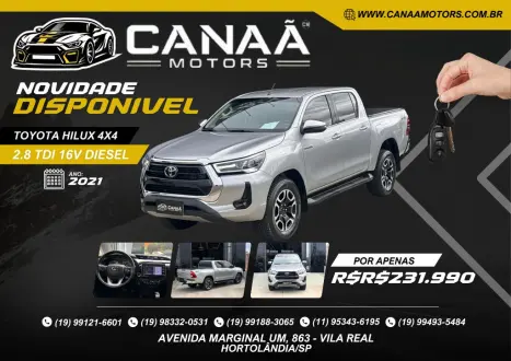 TOYOTA Hilux Caminhonete 2.8 16V SRX 4X4 TURBO DIESEL CABINE DUPLA AUTOM�TICO, Foto 1