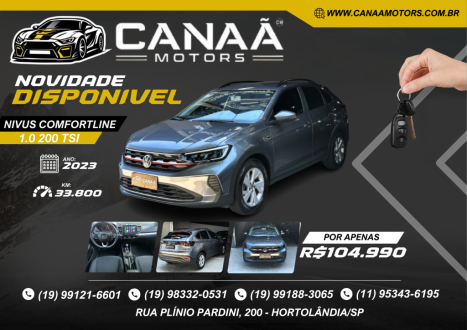 VOLKSWAGEN Nivus 1.0 4P FLEX 200 TSI COMFORTLINE TURBO AUTOMÁTICO, Foto 1 VOLKSWAGEN Nivus 1.0 4P FLEX 200 TSI COMFORTLINE TURBO AUTOMÁTICO, Foto 1